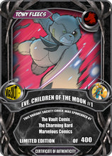 Load image into Gallery viewer, EVE CHILDREN OF THE MOON #1 Cover art by Tony Fleecs - Variant Society Group Exclusive - Limited to 400