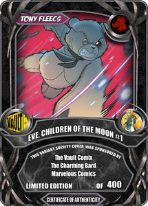 EVE CHILDREN OF THE MOON #1 Cover art by Tony Fleecs - Variant Society Group Exclusive - Limited to 400