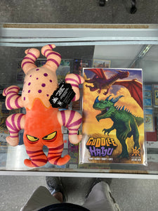 Cuddle Kaiju Ashcan by Aaron Bartling and Plush Combo