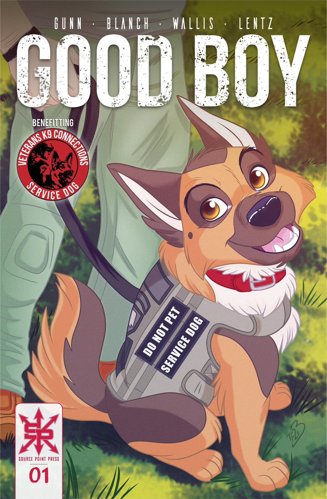 Good Boy #1 - Izzy's Comics Exclusive - Charity Book - Cover by Trish Forstner