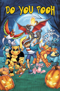 Do You Pooh? Halloween Pokemon Cosplay Cover - Avengers #100 Homage