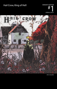 Hail Crow, King of Hell #1 by Javan Jordan - Cover by Bryce Yzaguirre - Black Sabbath Homage