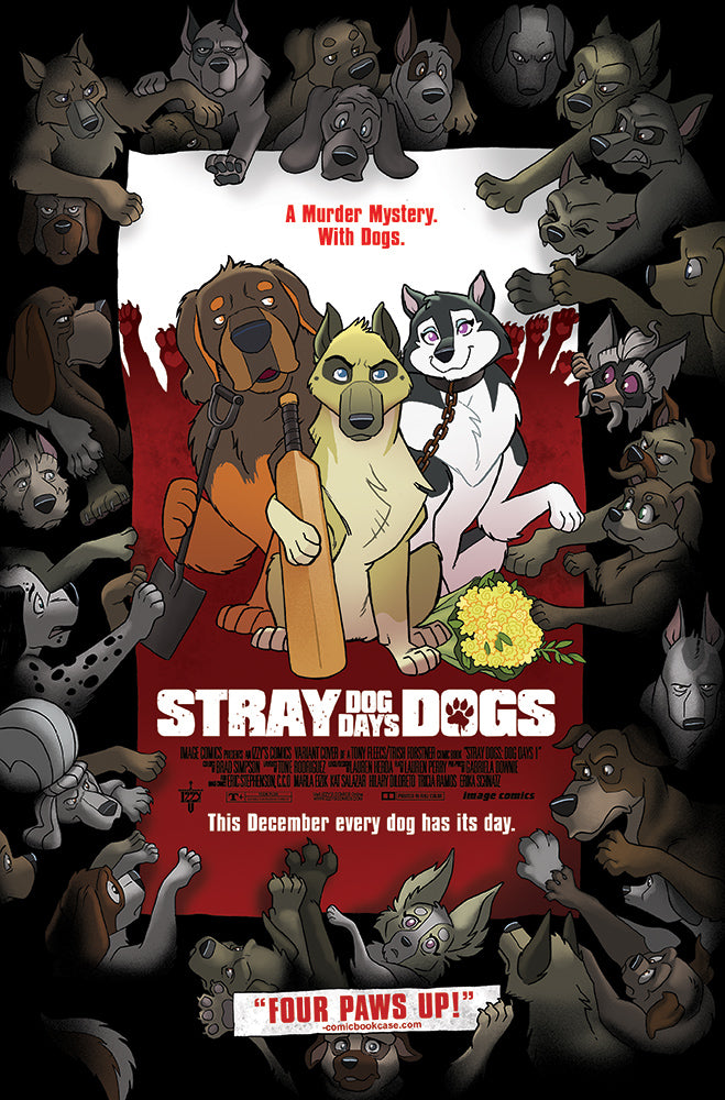 Stray Dogs Dog Days #1 - Shaun of The Dead Homage - Izzy's Comics Exclusive - Ltd 500